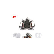 3M 6200 YARIM YÜZ MASKE + 6057 FİLTRE + 5935 PED FİLTRE + K501 KAPAK 