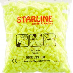 STARLİNE 2306 Dökme Kulak Tıkaçları, İş Güvenliği Kulak Tıkaçları, İş Güvenliği İçin Kulak Tıkacı