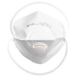 LDR 2310 FFP2 V NR Maske, Yatay Katlanır Serisi Maskeler, İş Güvenliği Maskeleri