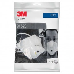 3M™ VFlex™ 9162E Ventilli Toz Maskesi FFP2, Yatay Katlanır Serisi Koruyucu Maskeler
